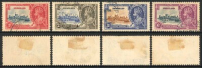 swaziland-sg21-24-1935-silver-jubilee-cat-24-pounds