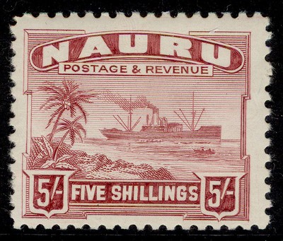 nauru-gvi-sg38b-5s-claret-nh-mint-cat-45