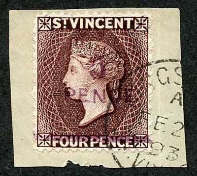 st-vincent-sg59-5d-on-4d-chocolate-fine-used-on-piece-cat-60-pounds