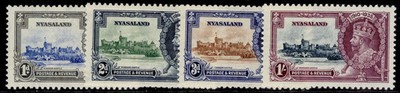 nyasaland-protectorate-gv-sg123-126-1935-silver-jubilee-set-nh-mint-cat-42