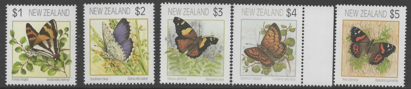 new-zealand-sg1640-4-1991-butterflies-mnh