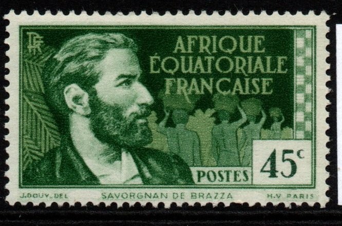 french-equatorial-africa-sg49-1940-45c-green-pale-green-mnh