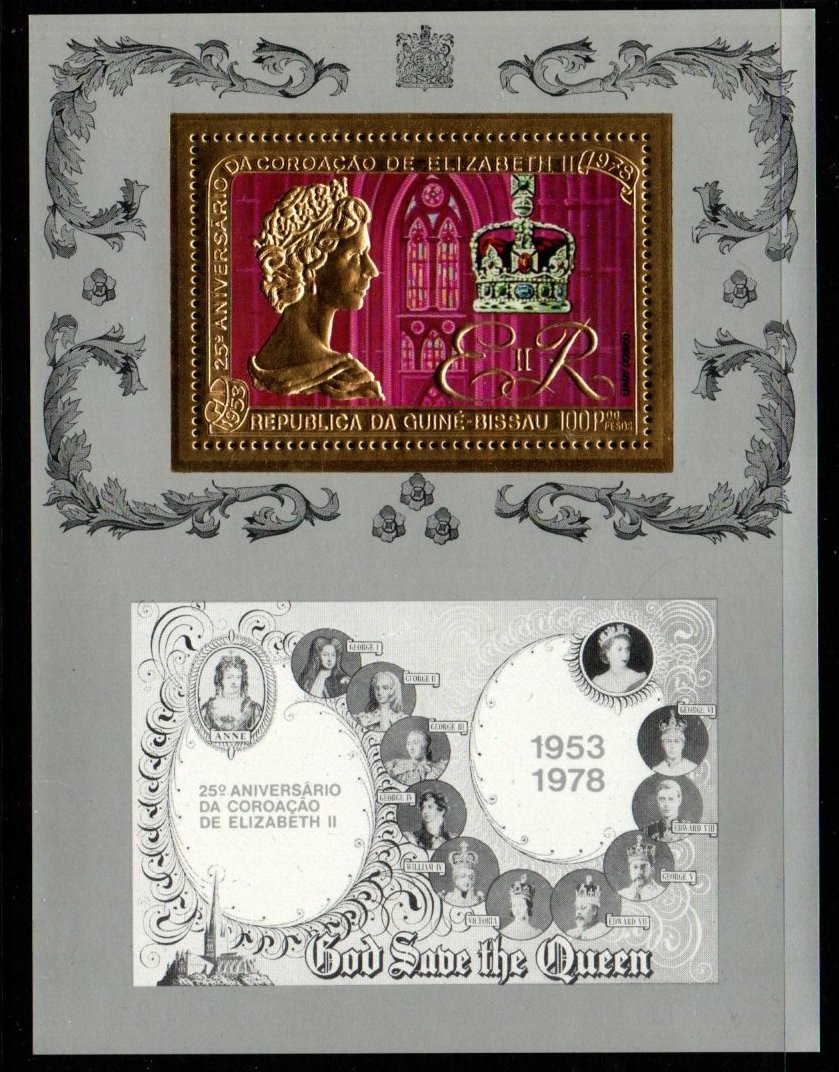 guinea-bissau-mi-b110a-1978-coronation-of-queen-elizabeth-ii-mnh