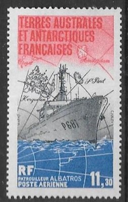french-southern-antarctic-territories-sg194-1984-patrol-boat-mnh