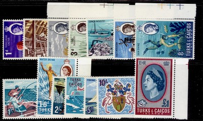 turks-caicos-qeii-sg274-287-1967-complete-set-nh-mint-cat-32
