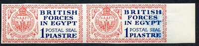 british-forces-in-egypt-sga1-1p-imperf-pair-on-gummed-paper-probably-a-proof