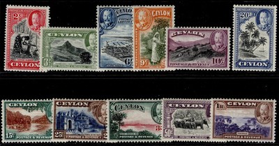 ceylon-gv-sg368-378-1935-36-complete-set-m-mint-cat-65