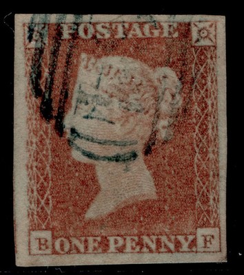 gb-qv-sg9-1d-pale-red-brown-fine-used-cat-150-blue-postmark-bf