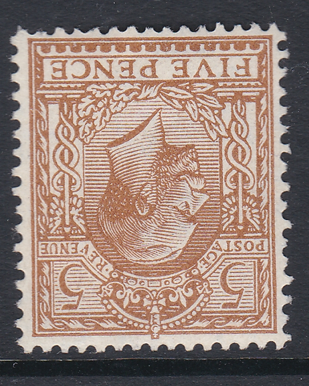 sg425wi-george-v-5d-block-cypher-watermark-inverted-mounted-mint