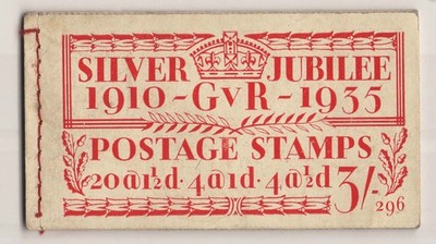 gb-booklets-bb28-silver-jubilee-3s-edition-296-d-pane-gum-fox-on-one-stamp