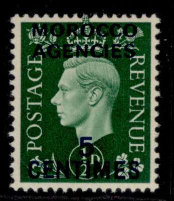 morocco-agencies-gvi-sg230-5c-on-d-green-m-mint