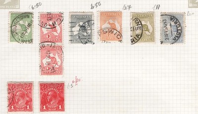 australia-1913-fine-used-1st-wmk-roos-range-incl-3d-4d-6d-mint-1d-heads
