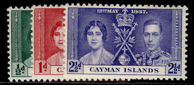 cayman-islands-gvi-sg112-114-coronation-set-m-mint