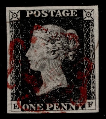gb-qv-sg2-1d-black-plate-1b-fine-used-cat-425-red-mx-ef