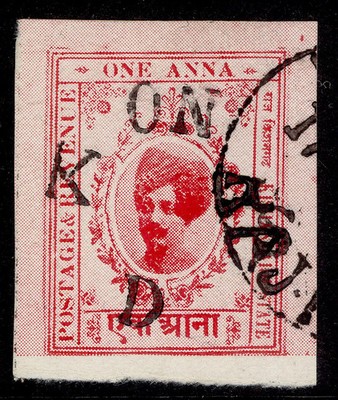 indian-states-kishangarh-gv-sg-o30-1a-red-fine-used-cat-20