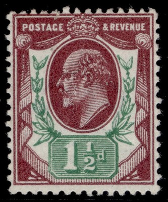 gb-edvii-sg287-spec-m10-1-1d-reddish-purple-bright-green-lh-mint-cat-45