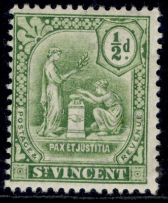 st-vincent-edvii-sg102-d-green-m-mint