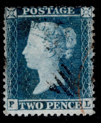 gb-qv-sg23a-2d-blue-plate-5-sc14-used-cat-250-pl