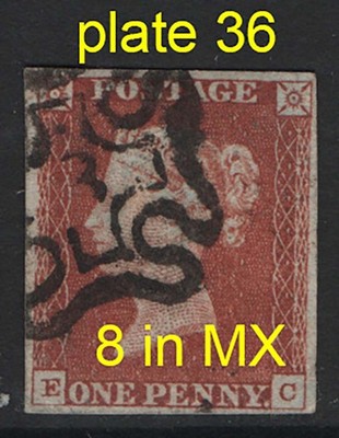 gb-1841-1d-red-plate-36-ec-very-fine-used-4-good-margins-cancelled-with-8-in