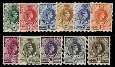 swaziland-gvi-sg28a-38a-1938-54-perf-13-x-14-set-m-mint-cat-125