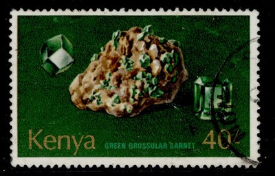 kenya-qeii-sg121-1977-40s-green-grossuilar-garnet-fine-used-cat-20