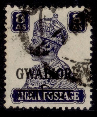 indian-states-gwalior-gvi-sg127-8a-slate-violet-used