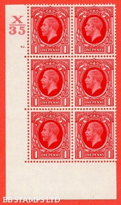 sg-440-n50-1d-scarlet-a-fine-mounted-mint-control-x35-cylinder-42-d-b52950