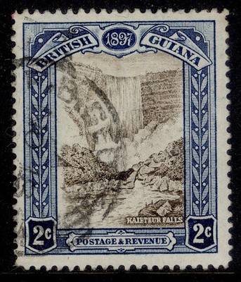 british-guiana-qv-sg217-2c-brown-indigo-fine-used