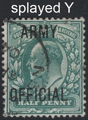 gb-officials-1902-d-blue-green-army-official-sgo48-vfu-cds-variety-splayed