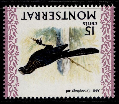 montserrat-qeii-sg248aw-15c-smooth-billed-ani-nh-mint-wmk-inverted