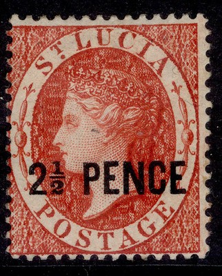 st-lucia-qv-sg24-2d-brown-red-m-mint-cat-60