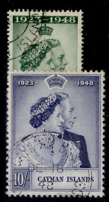 cayman-islands-gvi-sg129-130-1948-rsw-set-very-fine-used-cat-36-cds