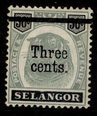 malaysia-selangor-qv-sg67b-3c-on-50c-dented-frame-m-mint-cat-400