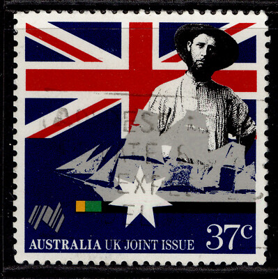australia-qeii-sg1147-1988-37c-w-g-grace-fine-used