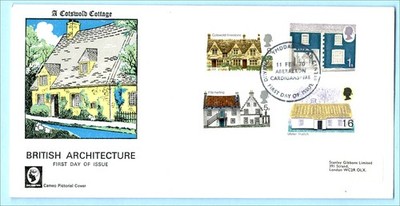 gb-1970-cottages-fdc-aberaeron-fdi-cameo-cover-fine