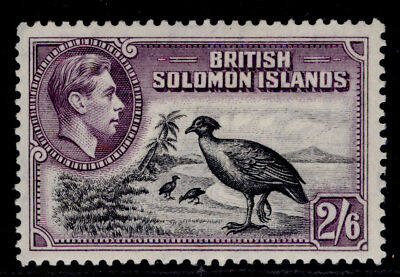 british-solomon-islands-gvi-sg70-2s-6d-black-violet-nh-mint-cat-38