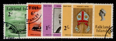 falkland-islands-qeii-sg250-253-1969-bishops-stirling-set-fine-used