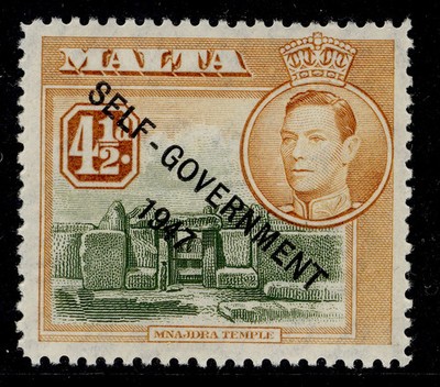 malta-gvi-sg241-4d-olive-green-yellow-brown-nh-mint