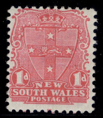 australia-new-south-wales-qv-sg291-1d-salmon-red-m-mint-die-ii