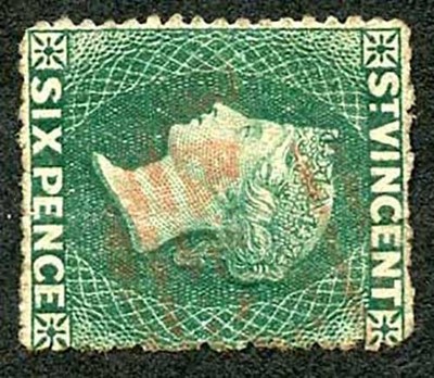 st-vincent-sg16-6d-deep-green-wmk-small-star-s-ways-rough-perf-14-to-16-cat-90