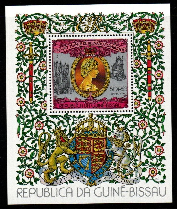 guinea-bissau-sgms531-1977-silver-jubilee-of-queen-elizabeth-ii-mnh