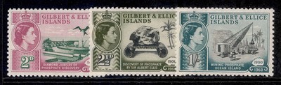 gilbert-and-ellice-islands-qeii-sg76-78-1960-diamond-jubilee-set-nh-mint