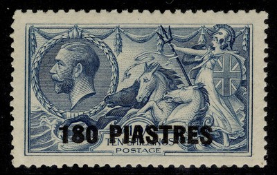 british-levant-gv-sg50-180pi-on-10s-dull-grey-blue-nh-mint-cat-60