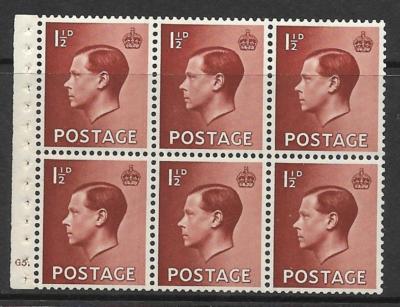 pb3-1d-edward-viii-booklet-pane-cyl-g5-dot-perf-type-i-unmounted-mint