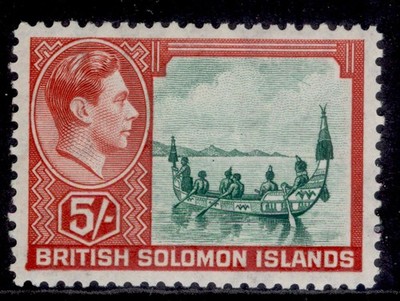 british-solomon-islands-gvi-sg71-5s-emerald-green-scarlet-m-mint-cat-32