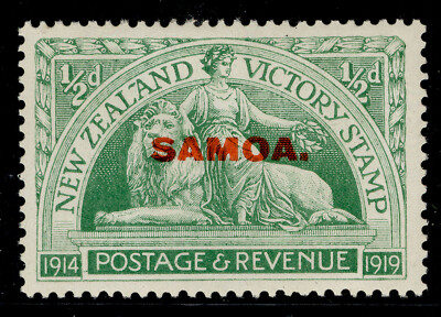 samoa-gv-sg143-d-green-victory-m-mint