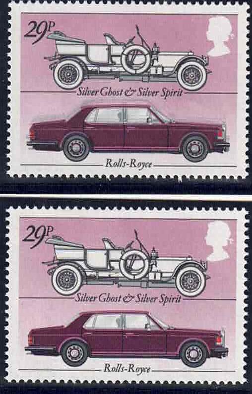 qeii-1982-cars-sg1201-29p-ghost-impression-of-rolls-royce-with-normal-unmounted-mint