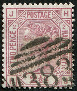 2d-sg-139-pl-2-fu-383-hull-numeral-well-centred-fresh-good