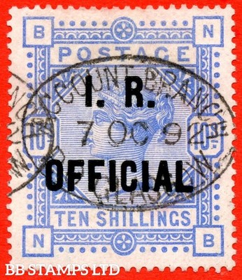 sg-o10-l8-4-nb-10-ultramarine-a-fine-7th-october-1892-glas-b57967