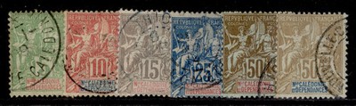 new-caledonia-1900-04-new-colours-set-both-50c-colours-yvert-59-64-vfu